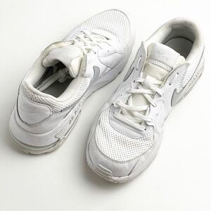 NIKE Air Max Excee White Silver CD5432-114 Lace Up Athletic Sneakers Shoes 7